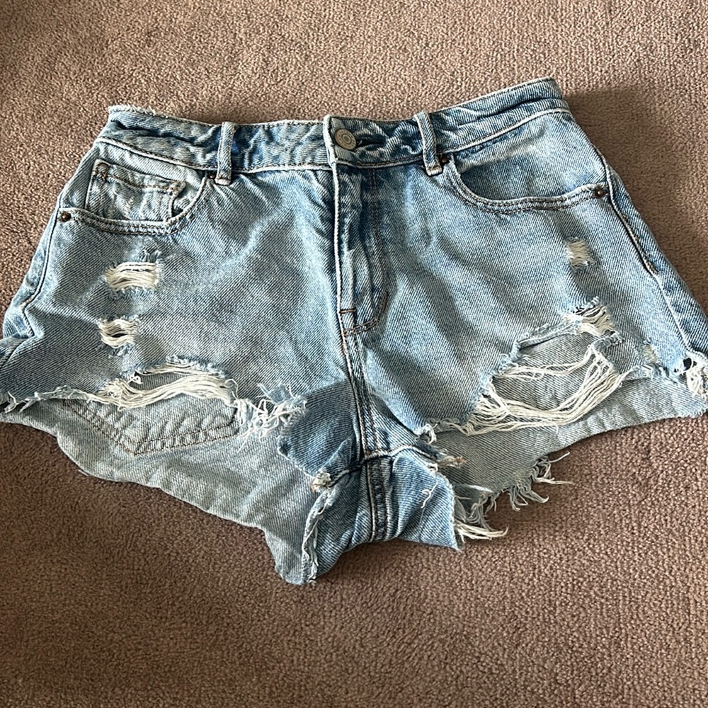 PacSun High Rise Festival Jean Shorts